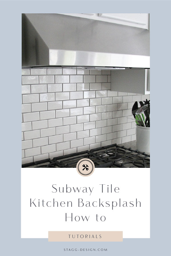 Installing Subway Tile Kitchen Backsplash My Kitchen Blog