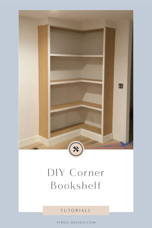 How To Build A Corner Bookcase DIY Corner Bookcase (video) Stagg Design