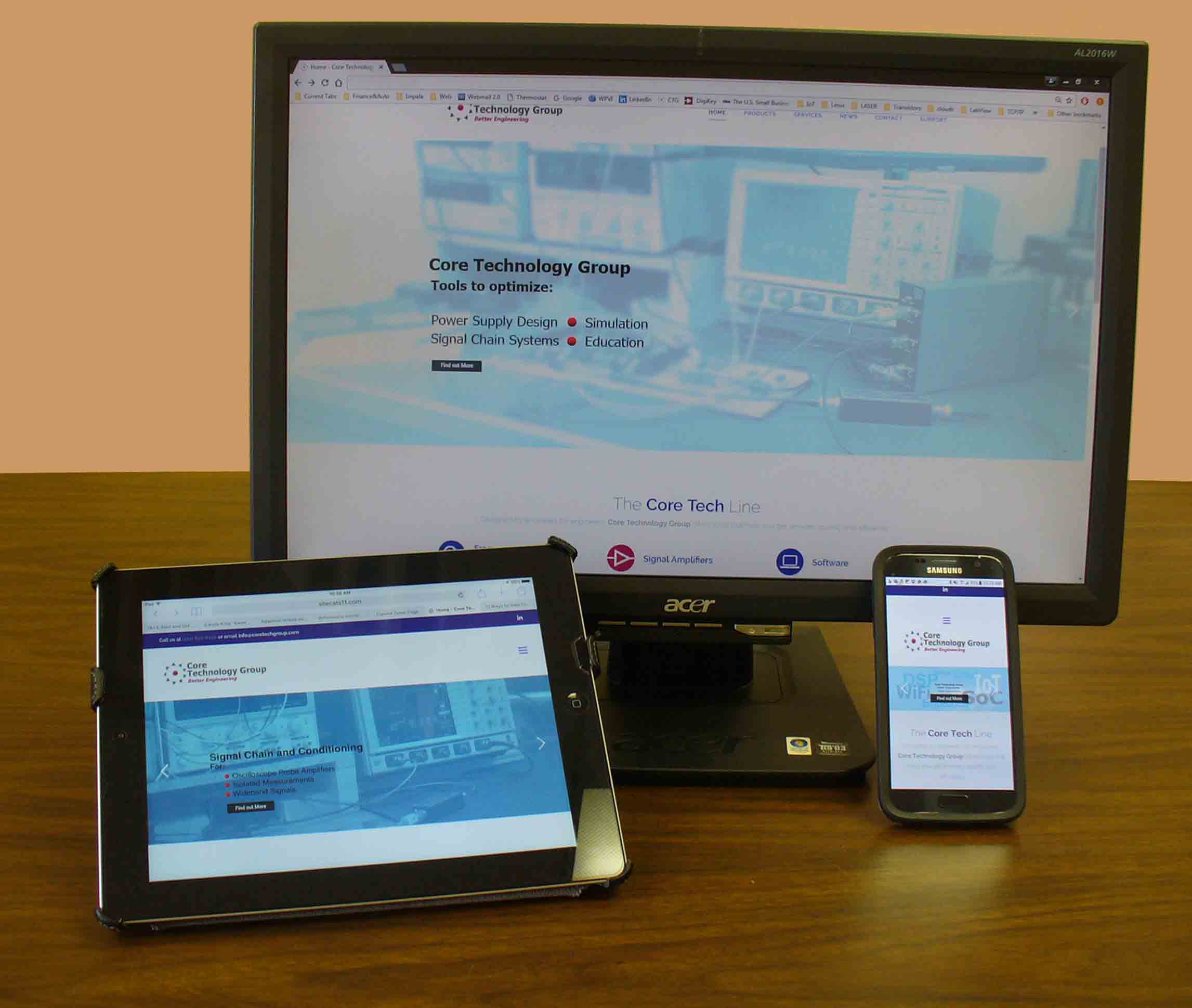 to our new website! Core Technology Group