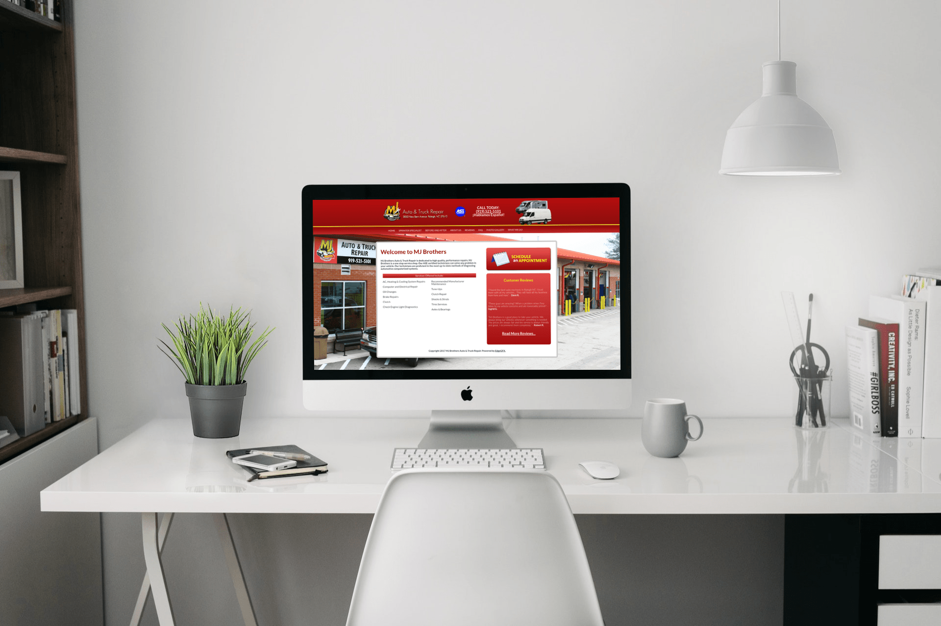 MJ Brothers Auto Repair - EdgeGFX