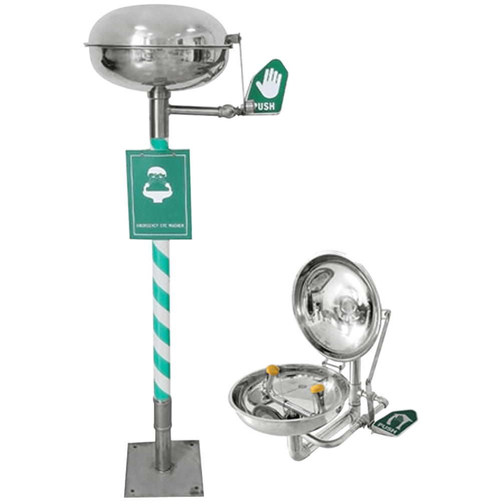 NAUTILUS SS SAFETY EYE WASHER WITH COVER Nautilus Group