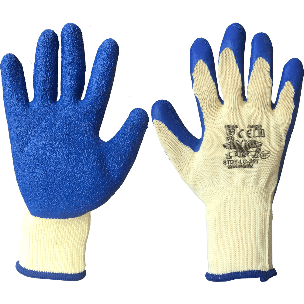 STURDY LATEX COATED GLOVES Nautilus Group