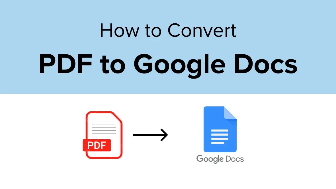 What are 3 methods for converting PDF to Word (Google Doc) in 2024