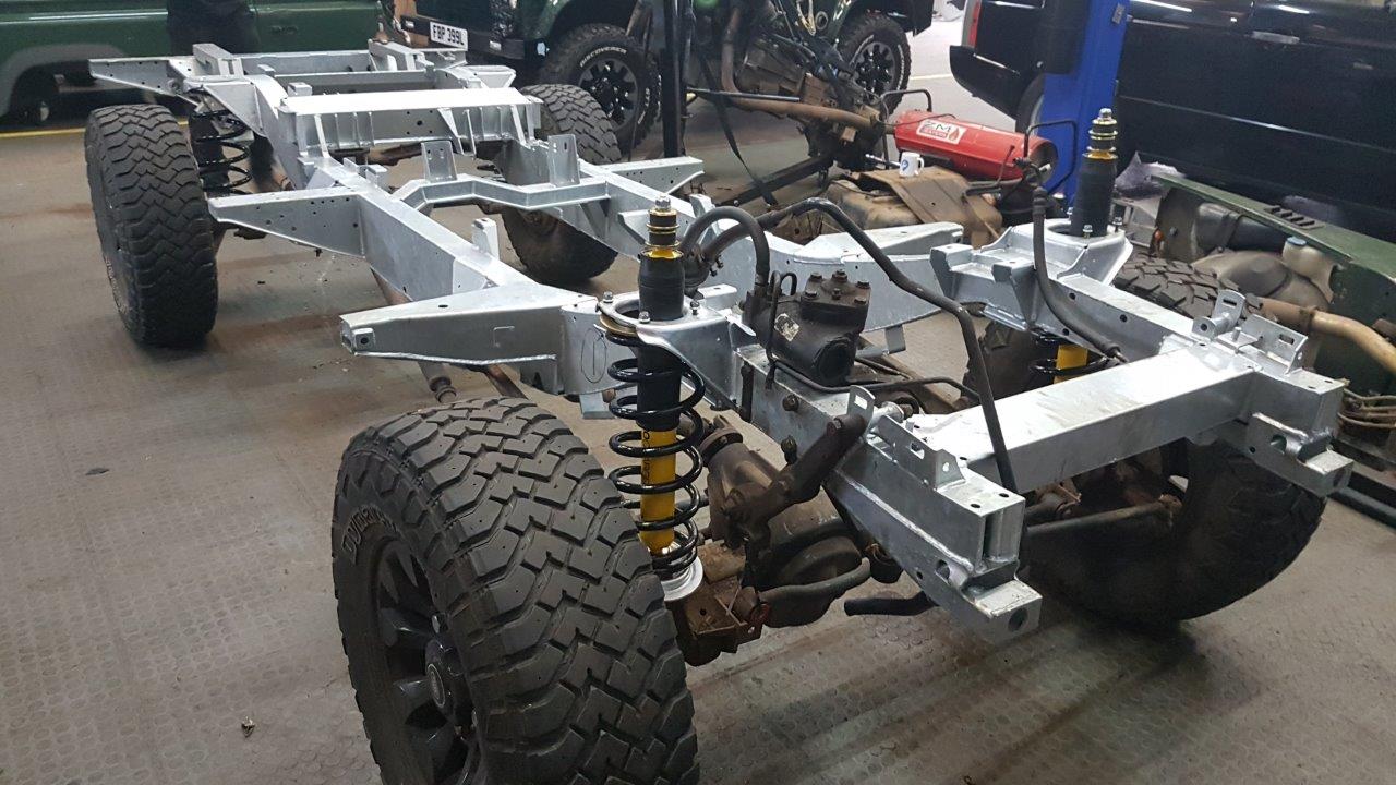 Chassis Stagshaw Land Rover Specialists