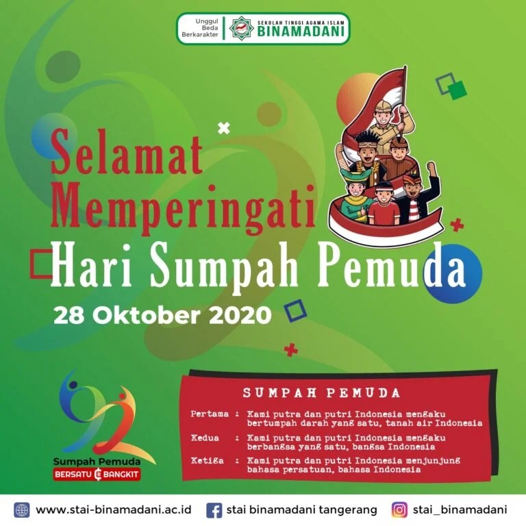 Dengan Semangat Sumpah Pemuda Di Negara Kita Menjadi