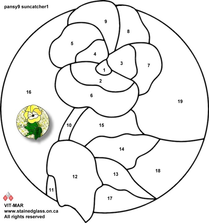 A4 Etc. Free Stained Glass Pattern Resizer Click image to close this