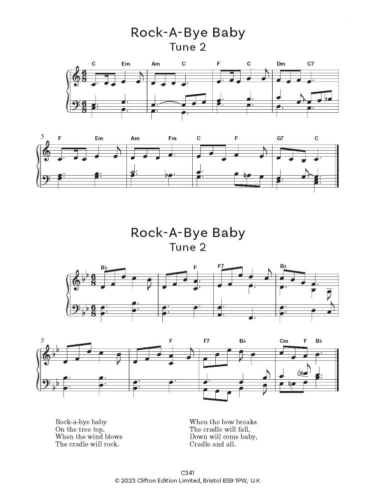 Simplest Nursery Rhymes. Piano Stainer & Bell