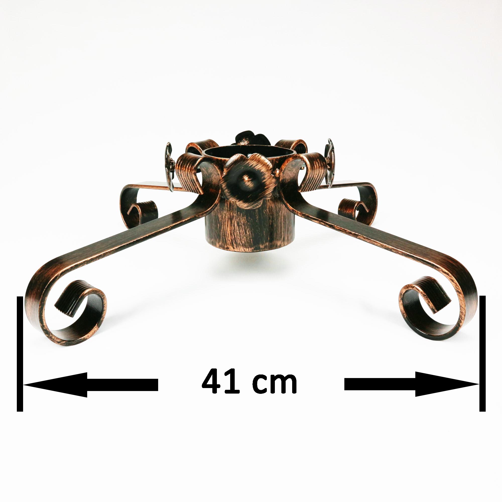 Classic Christmas tree stand for trees up to 200 cm high Stainless