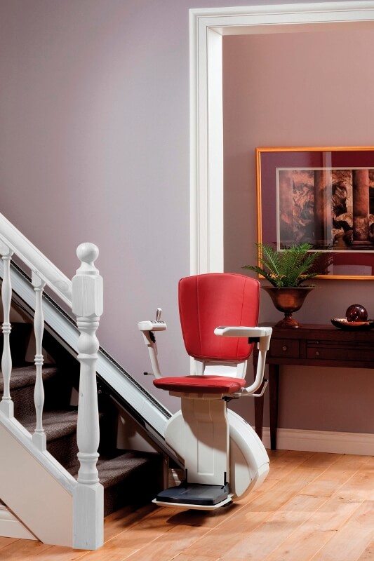 Thyssen Homeglide Stair Lift Simple & Stylish Straight Stairlifts Plus
