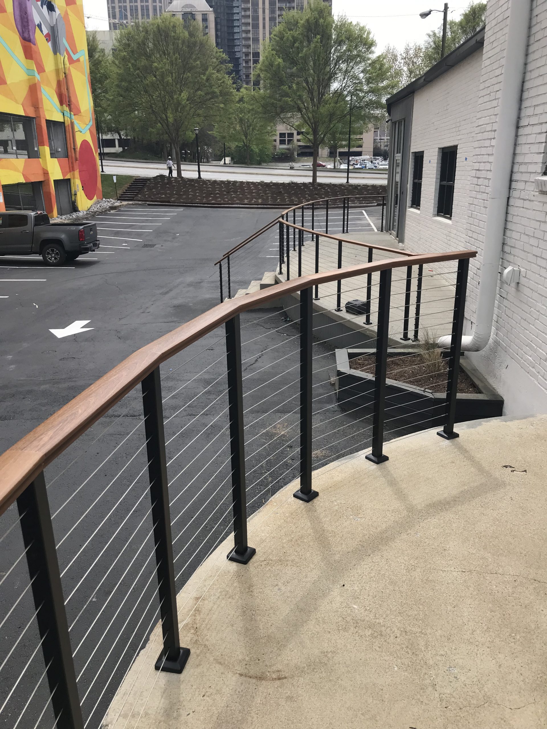 Atlantis Exterior Rail Stair Solution
