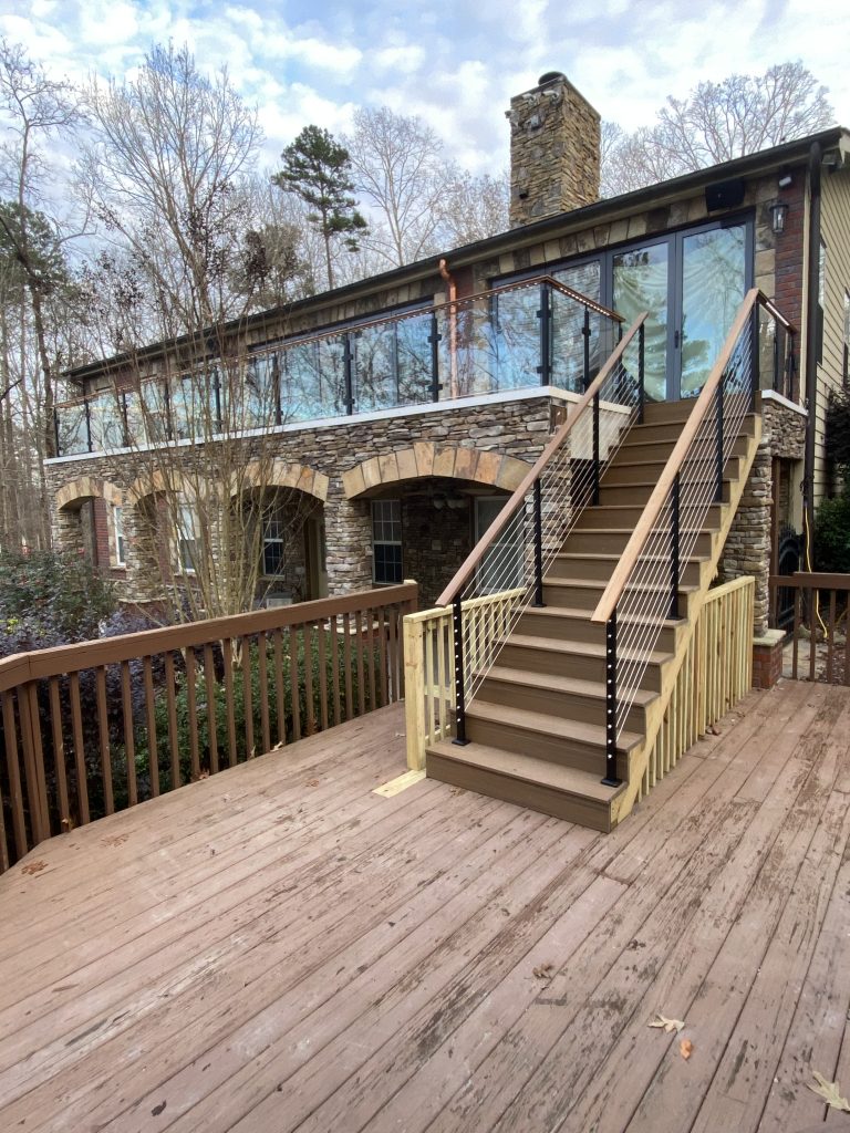 Exterior Railing Stair Solution