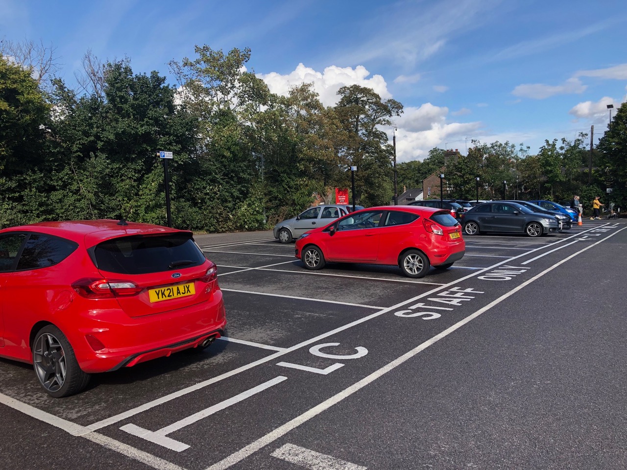 Council staff given spaces in Harpenden leisure centre car park St