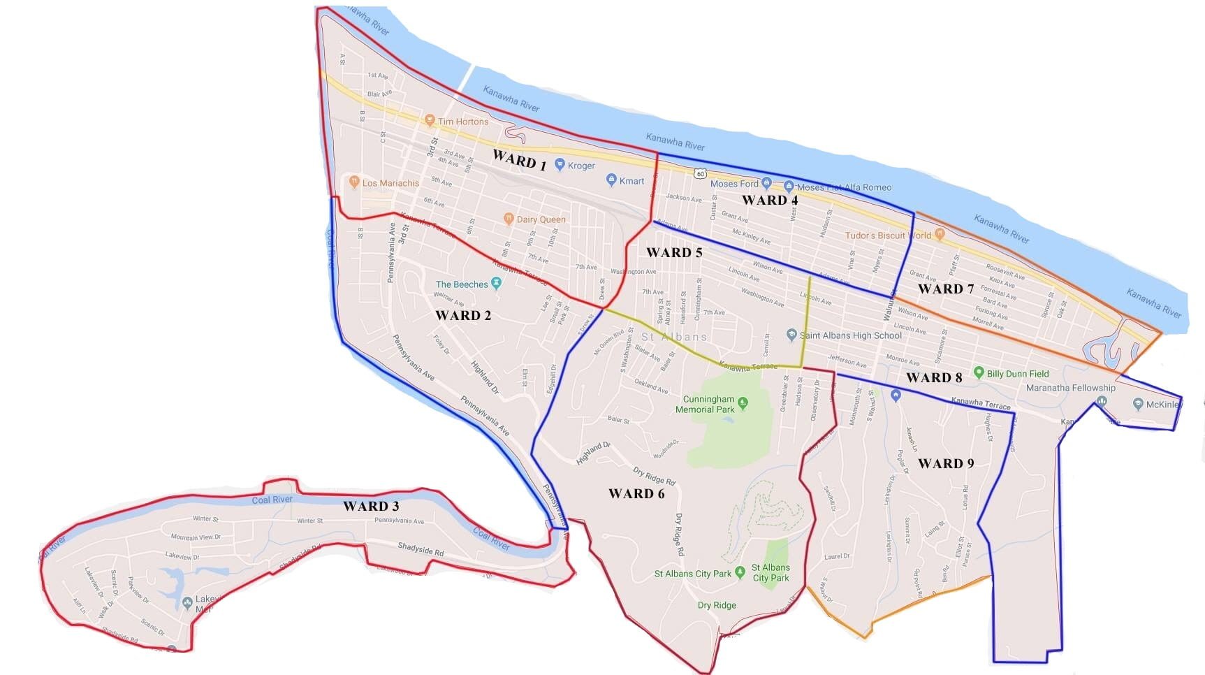 St. Albans City Council City of St. Albans, WV