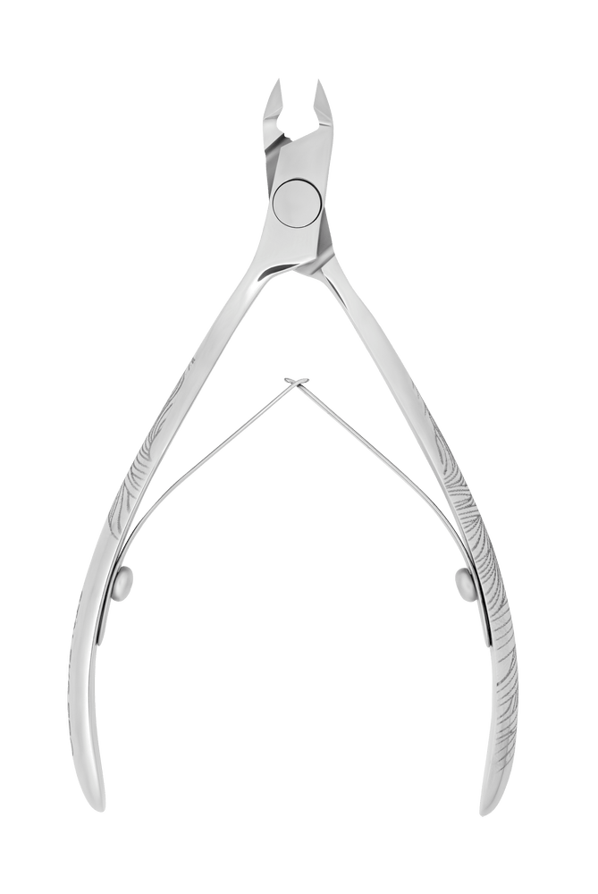 Professional cuticle nippers Staleks Pro Exclusive 20, 5 mm (Gravure