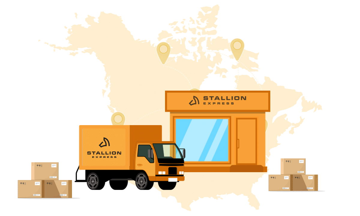 Amazon FBA USA Shipping Services from Canada Stallion Express