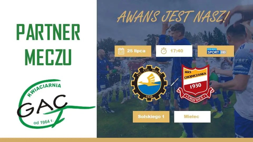 Kwiaciarnia GAC kibicuje PGE FKS Stali Mielec! FKS Stal Mielec SA