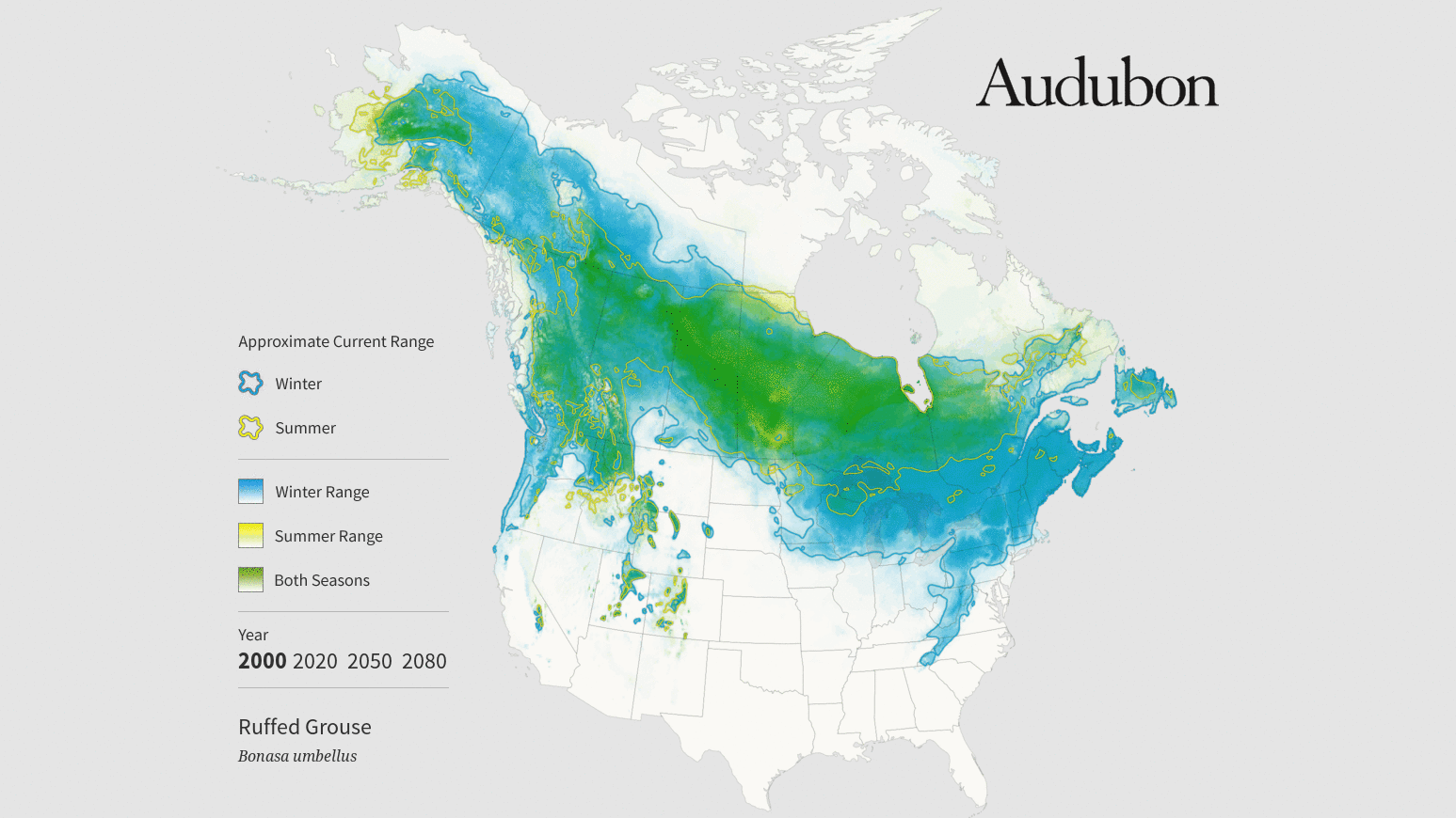 National Audubon Society Climate Maps Stamen
