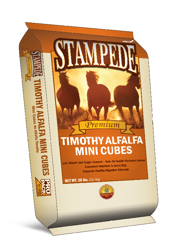 Timothy Alfalfa Mini Cubes Stampede Premium Forage Consistently
