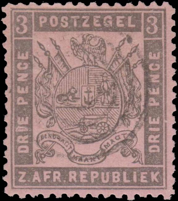 Stamp of Transvaal 18701885 of the World