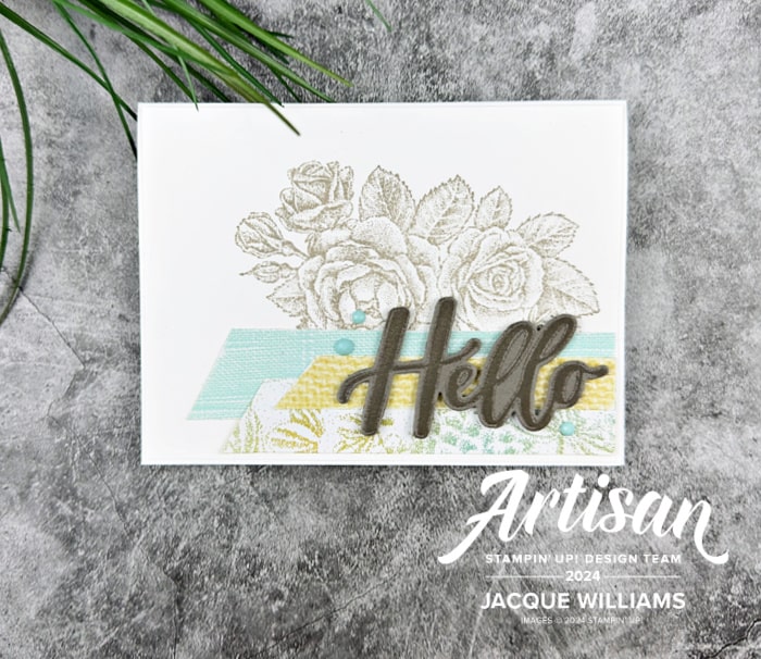 How to Use the Thoughtful Moments Hybrid Embossing Folder Stamp Happy