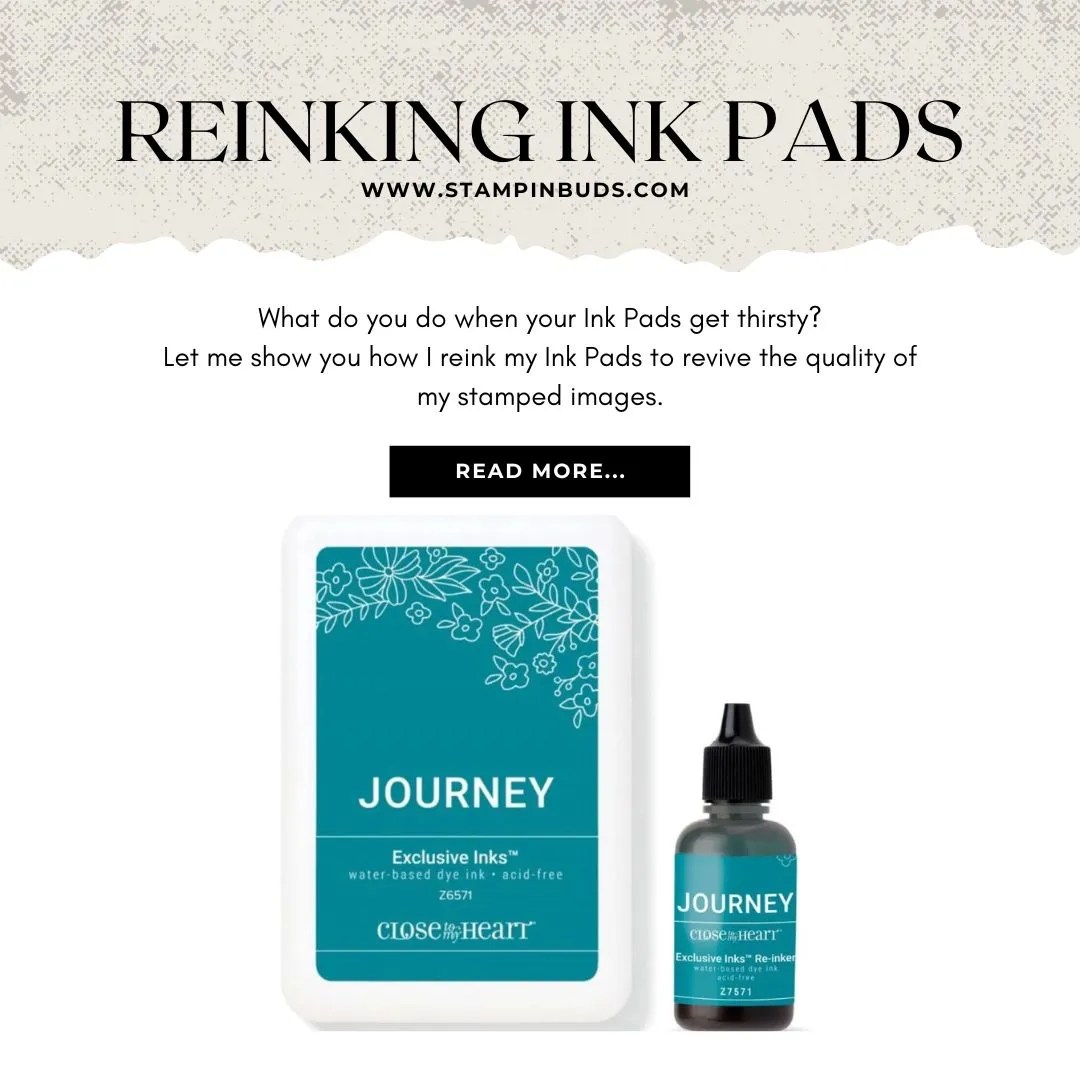 How to Reink your Ink Pads • StampinBuds