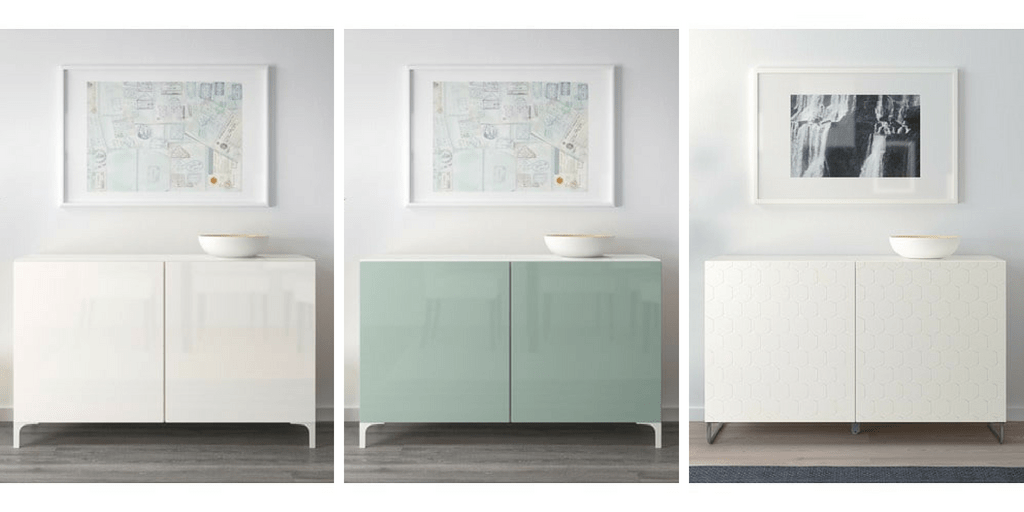 IKEA Besta Storage in a Dining Room Makeover BESTA is the BEST