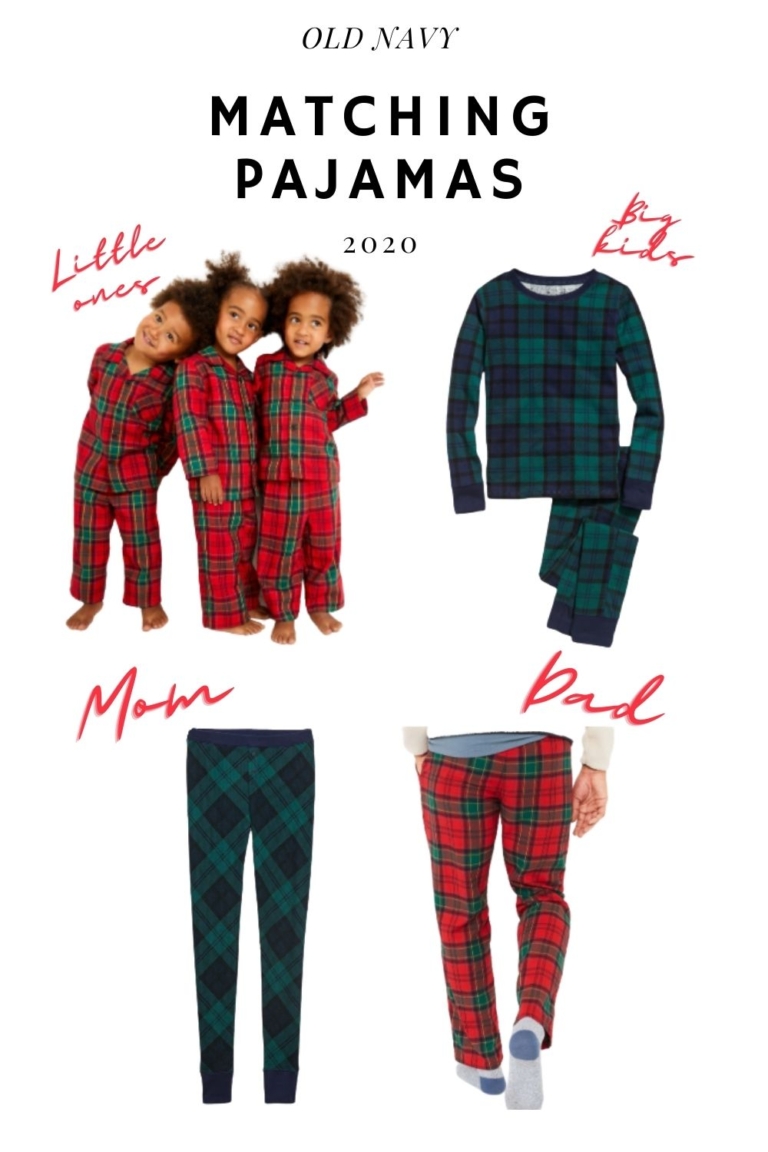 9 Sets of Adorable Matching Family Christmas Pajamas at Old Navy (2021)