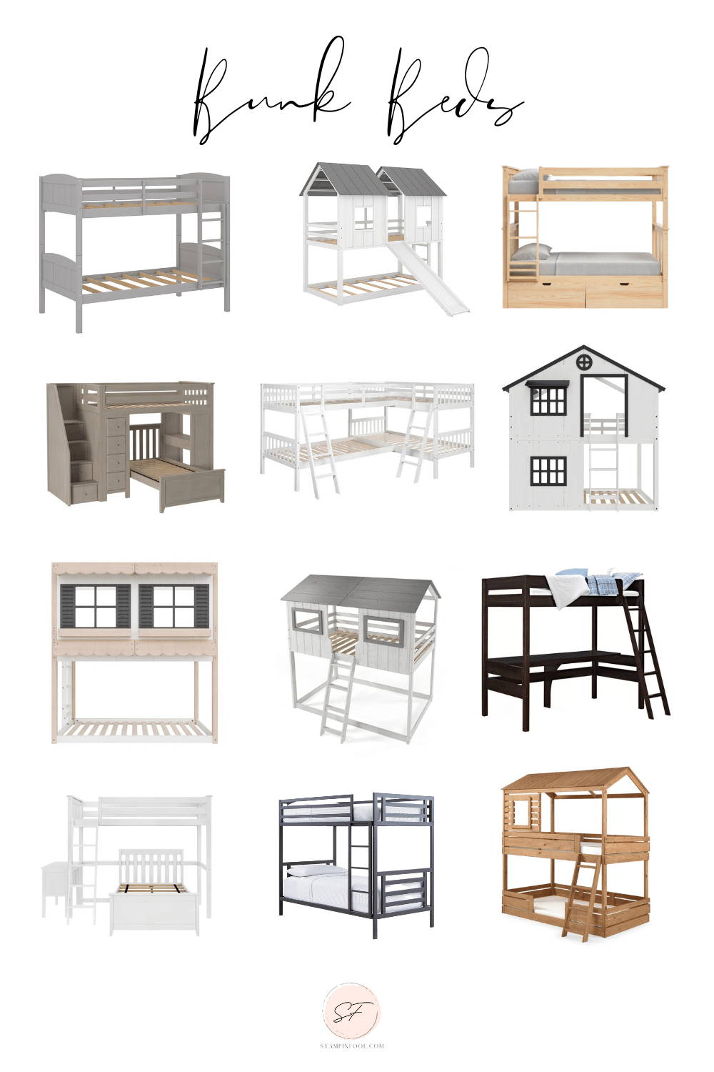 Playfully Designed Bunk Bed Room Ideas + 30 Stylish Bunks