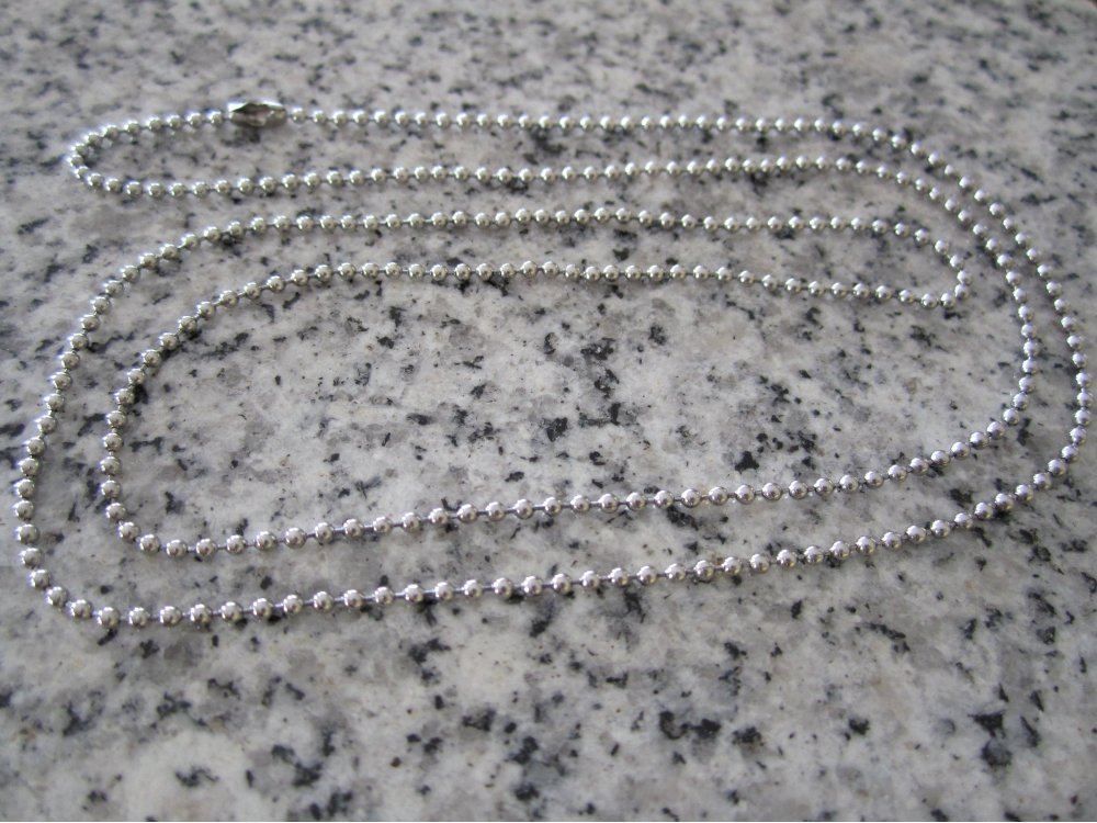 Stainless Steel Ball Chain Necklace