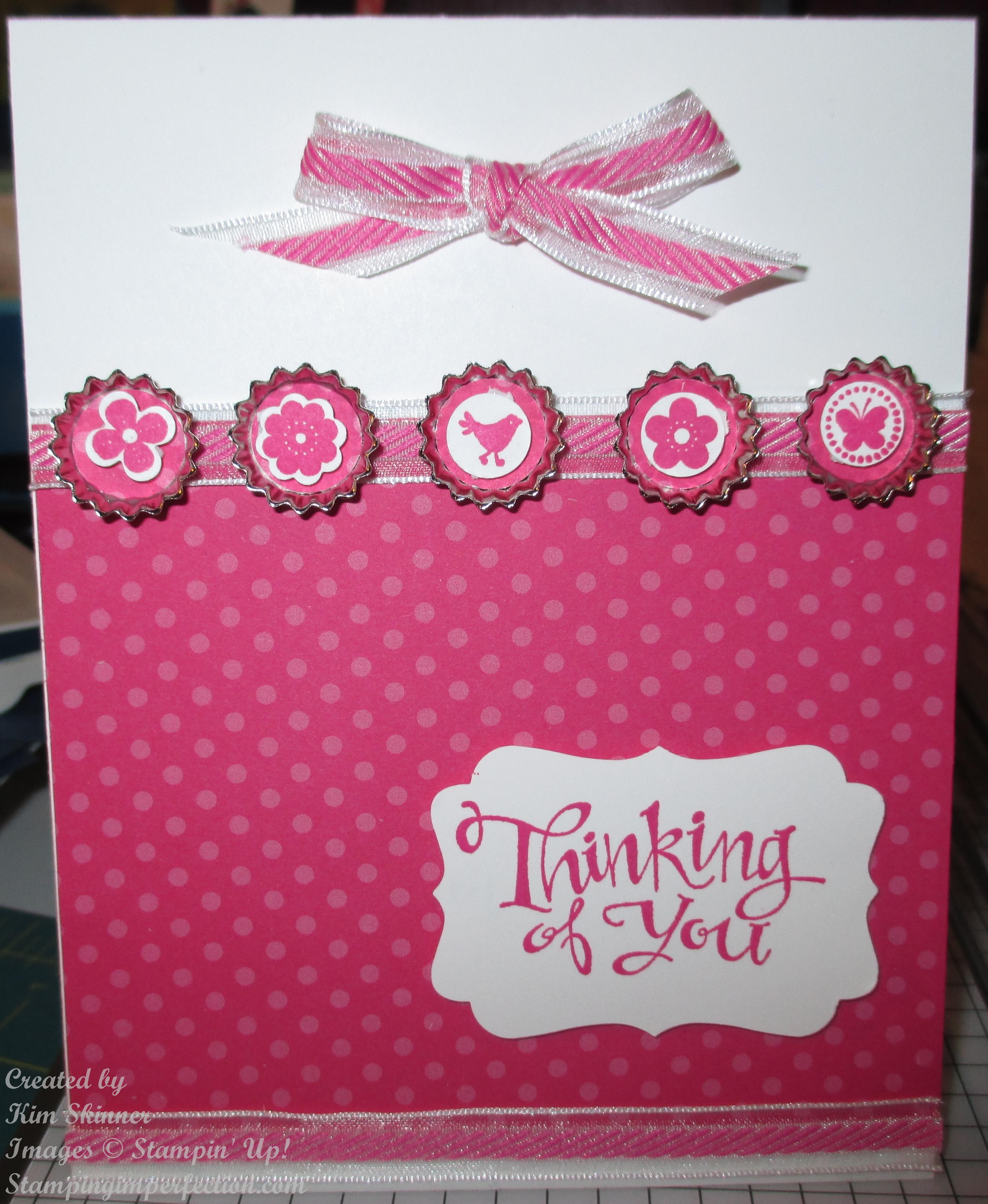 Itty Bitty Bits from Stampin’ Up! Stamping Imperfection