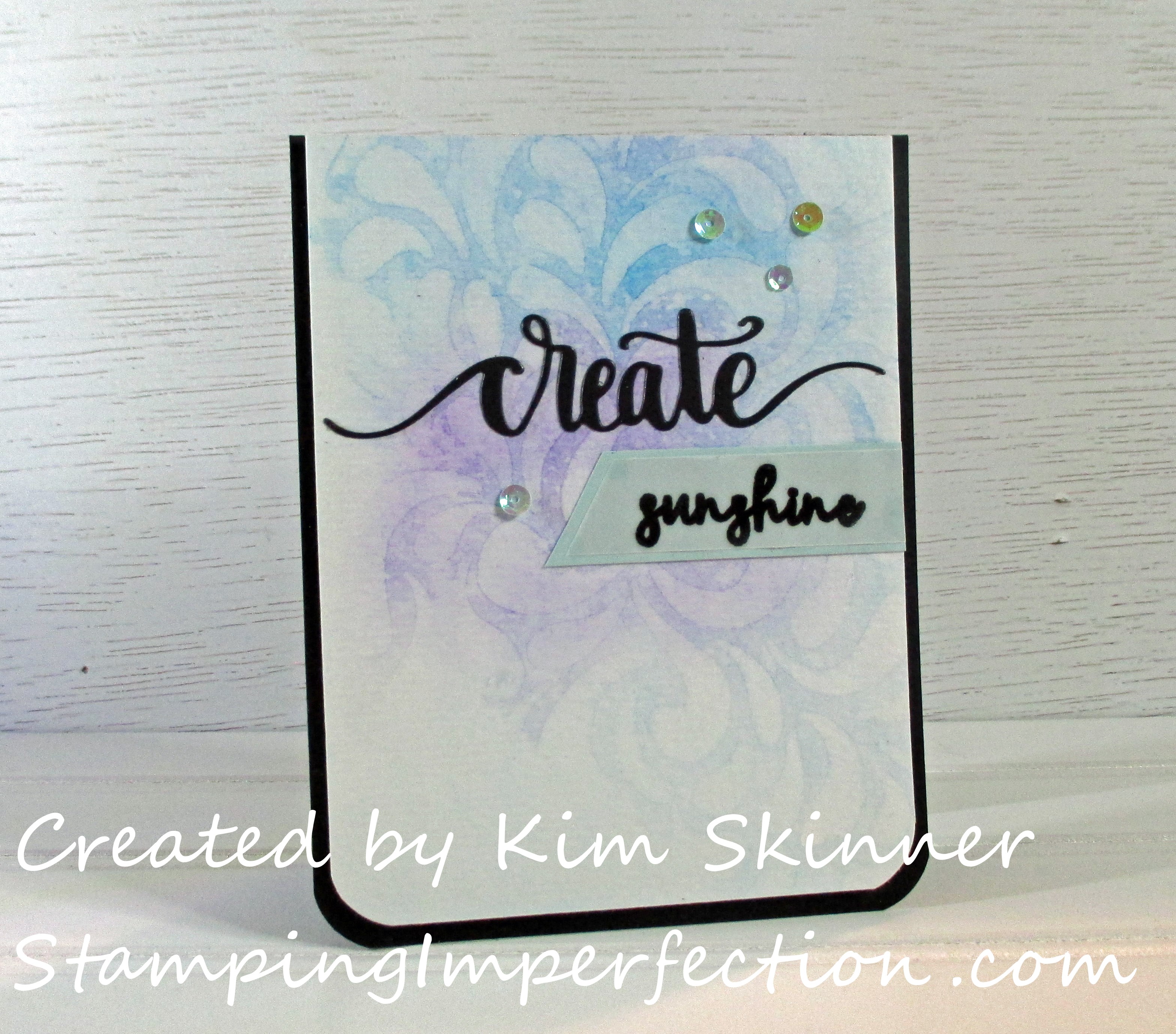 Stamping Imperfection Watercoloring with Stencils Stamping Imperfection