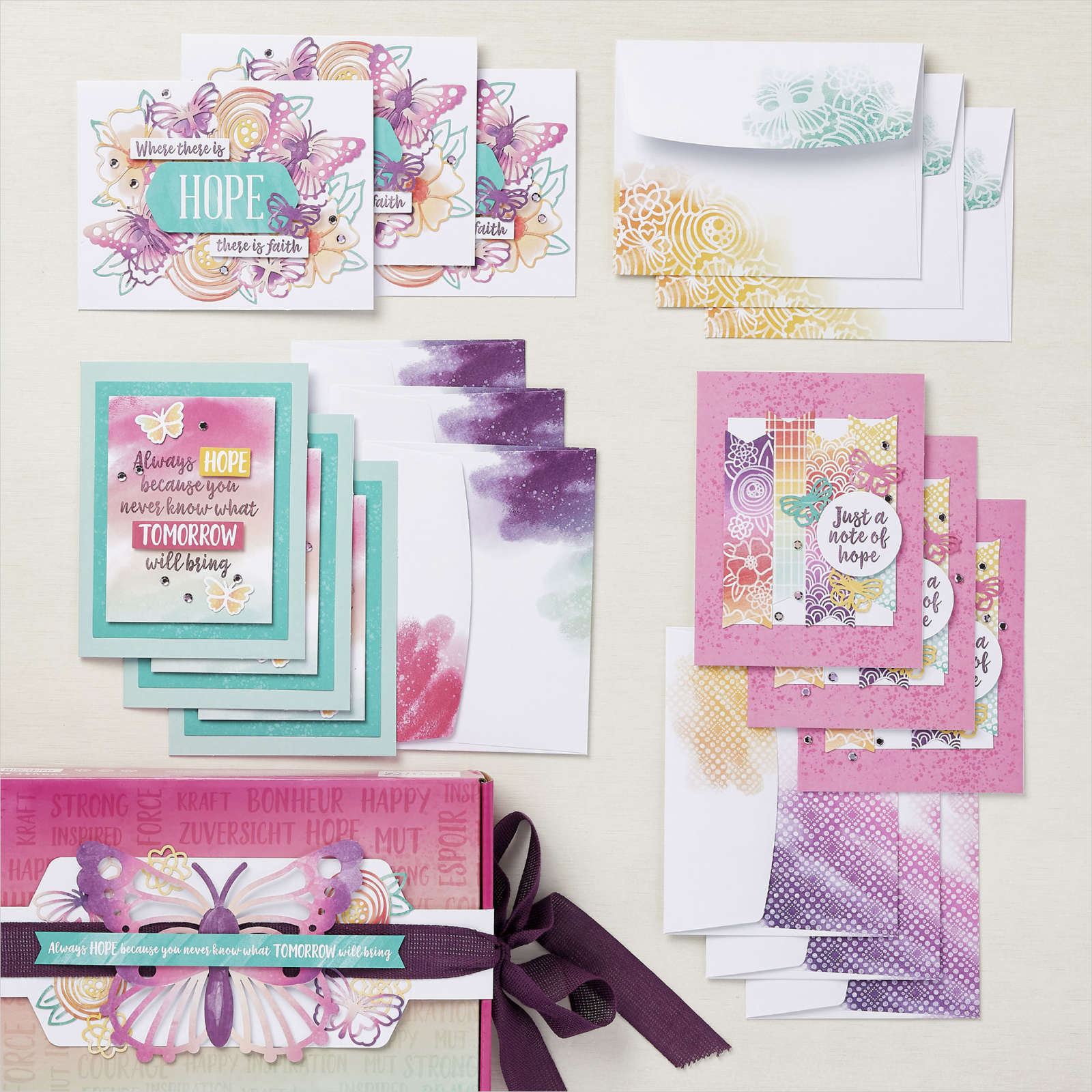 August Paper Pumpkin Alternate Ideas Hope Box