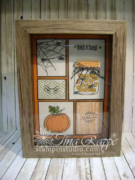 Halloween Framed Art Stampin' Studio