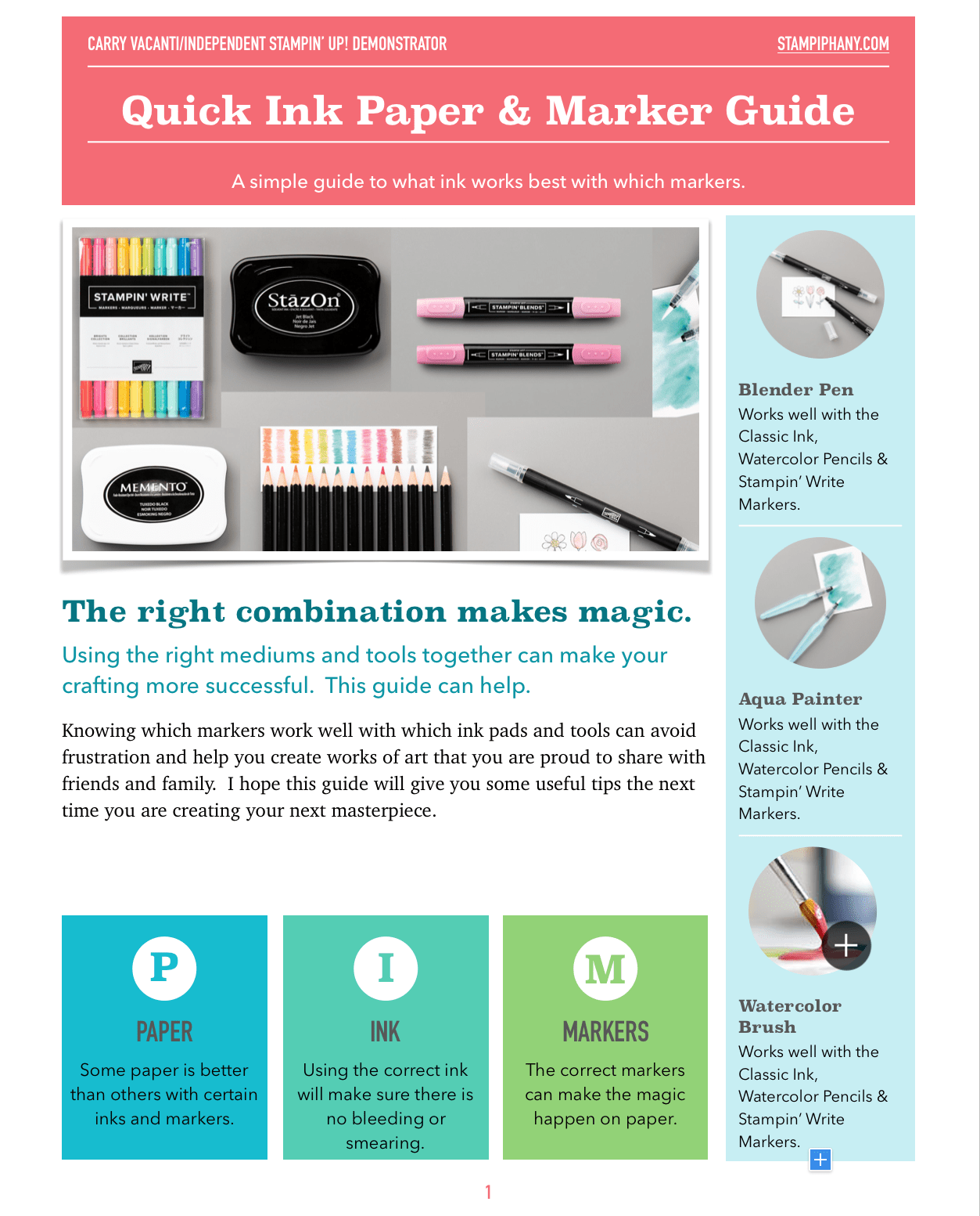 Marker Match Up Stampiphany