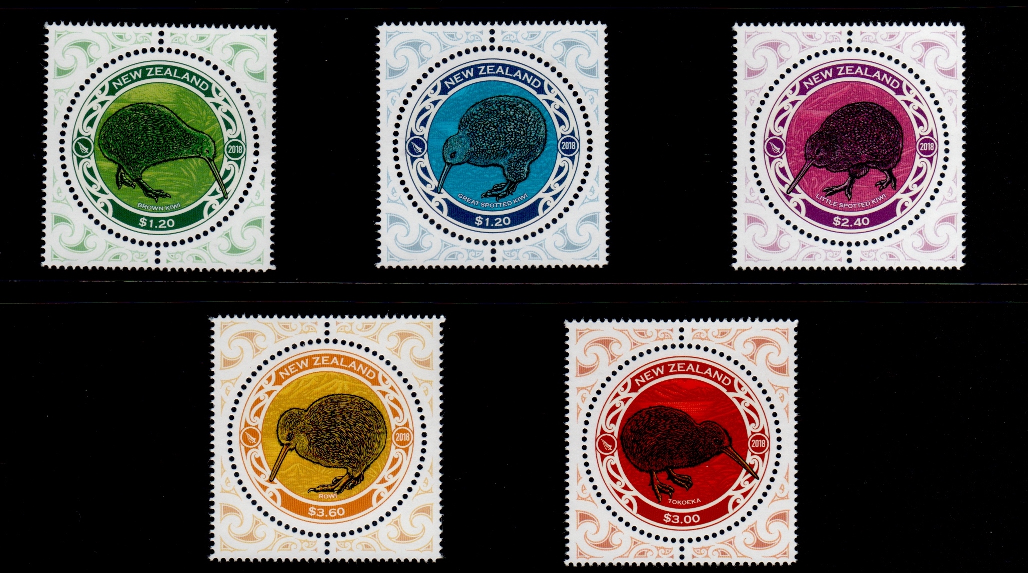 2018 Round Kiwis stampissues