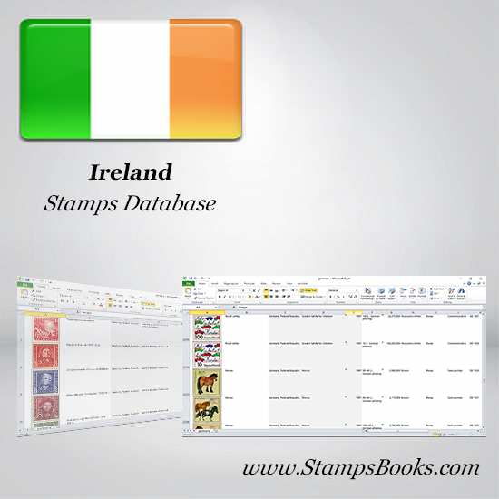 Ireland Stamps DataBase 19222023 StampsBooks