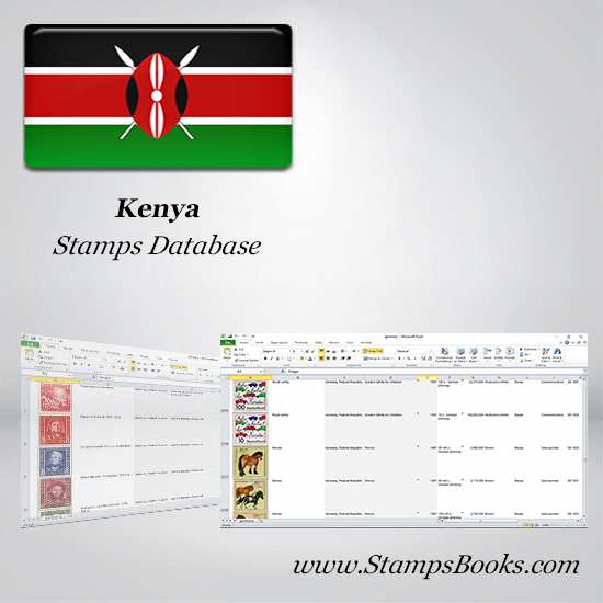Kenya Stamps DataBase 19632022 StampsBooks