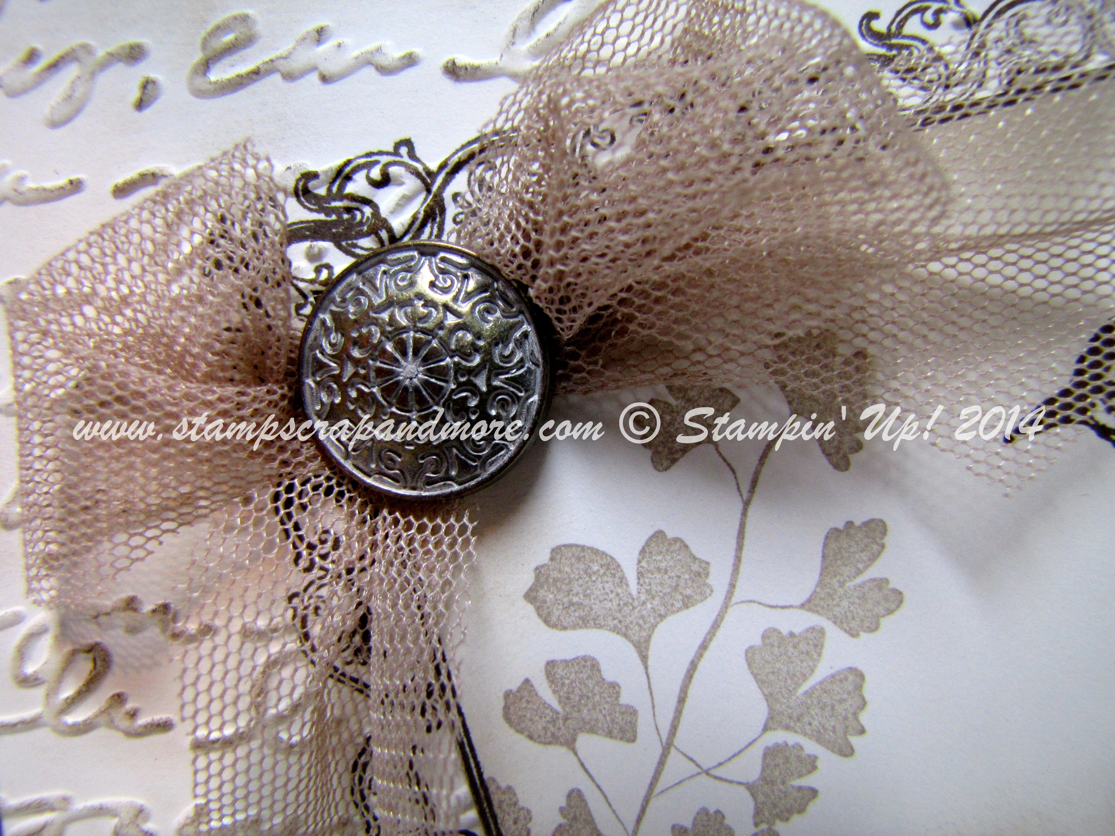 Papaya Collage Inspired Vintage Card