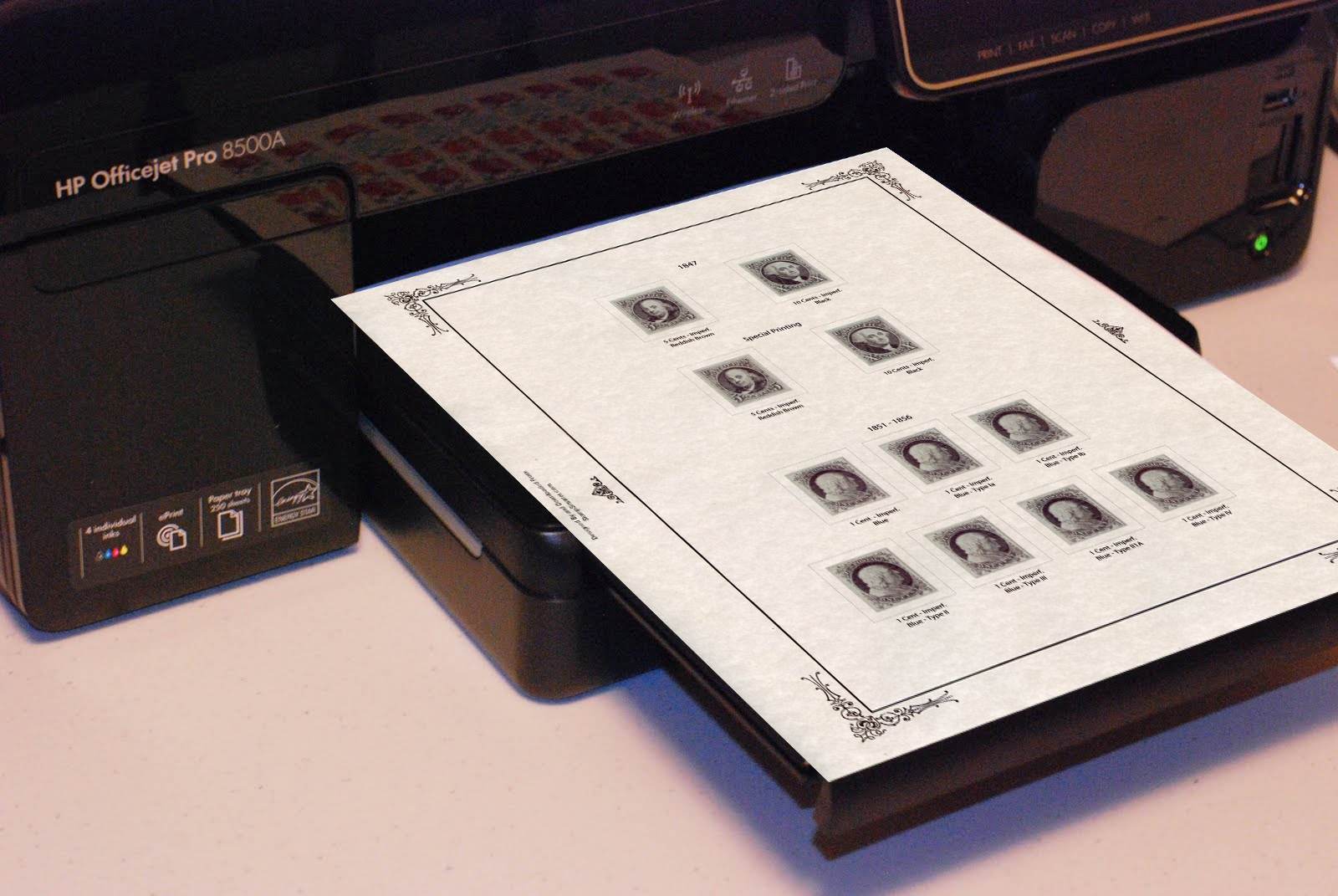 Stamp Smarter Free Album Page Downloads