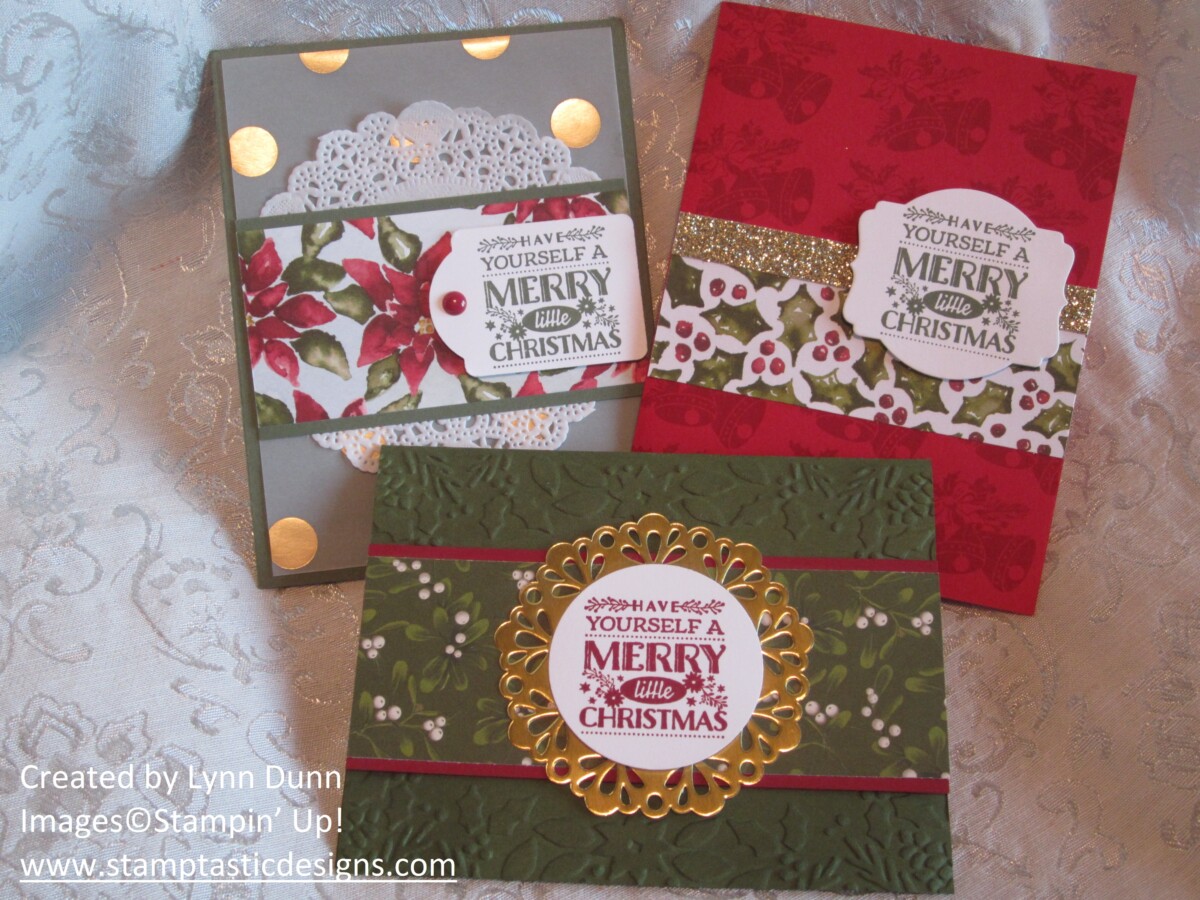 StampaStack of Christmas Cards Lynn Dunn