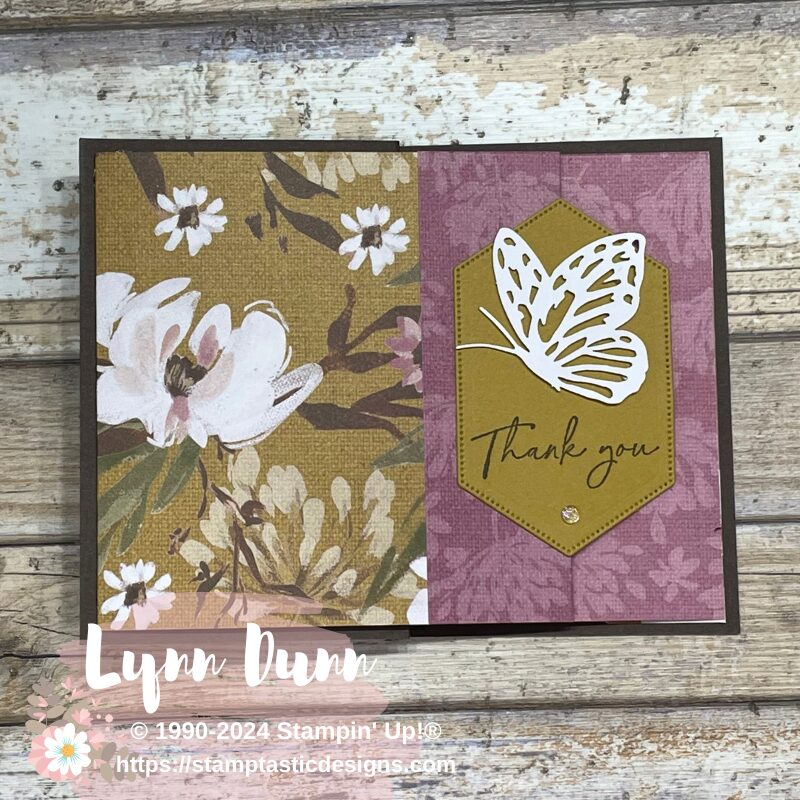 Patterned Paper Fun Fold Card 4 Ways