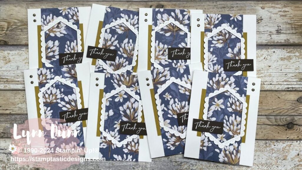 Wildly Flowering 8 Card One Sheet Wonder