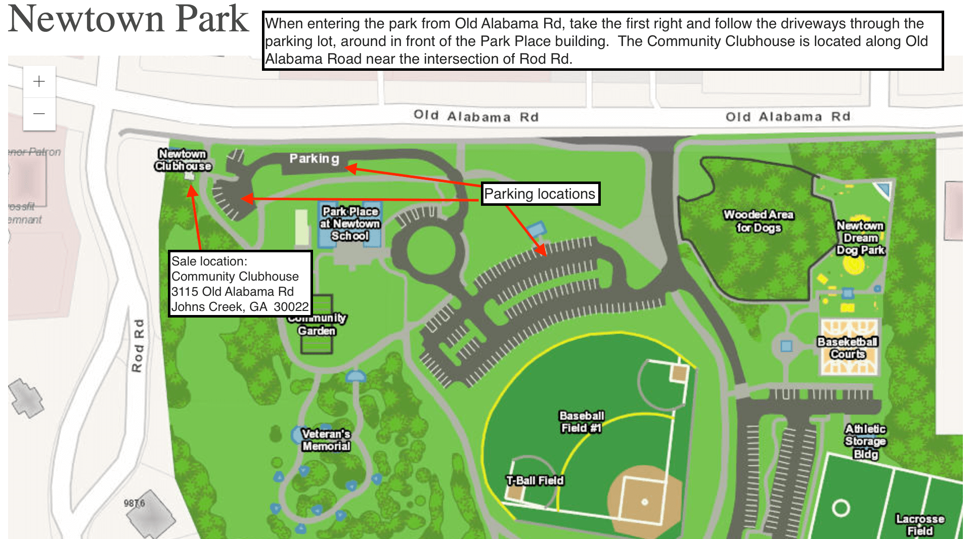Newtown Park Map Stamp With Sue Prather