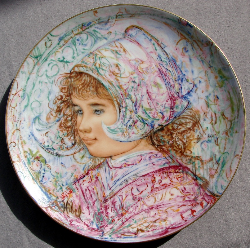EDNA HIBEL Dealer Lot of 24 Collector plates! Children eBay