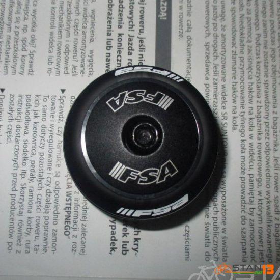 Headset FSA Orbit Black 1 & 1/8 Integrated Sealed Bearing Stan13 Bike