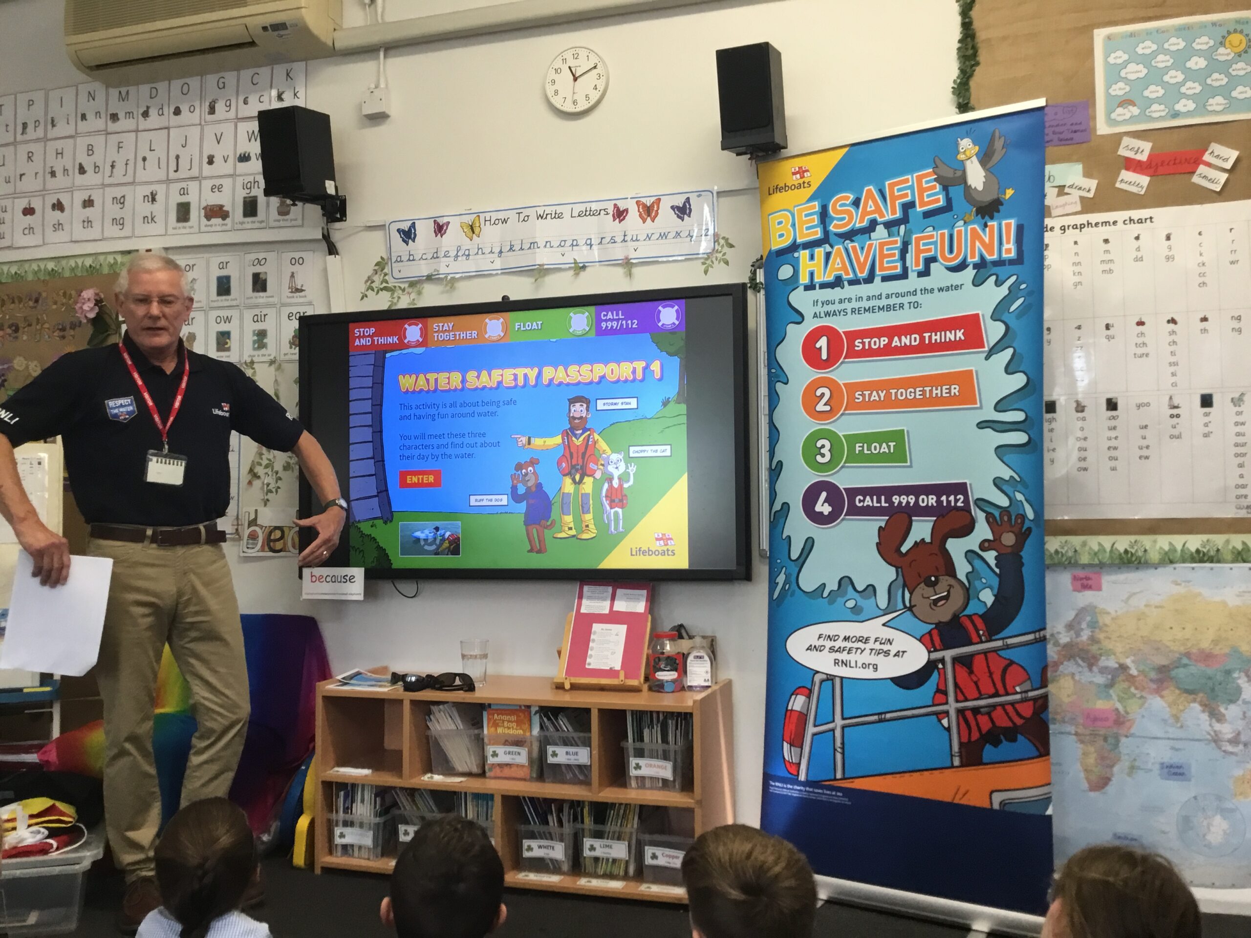 The RNLI Visit Year 2 Stanbridge Lower School