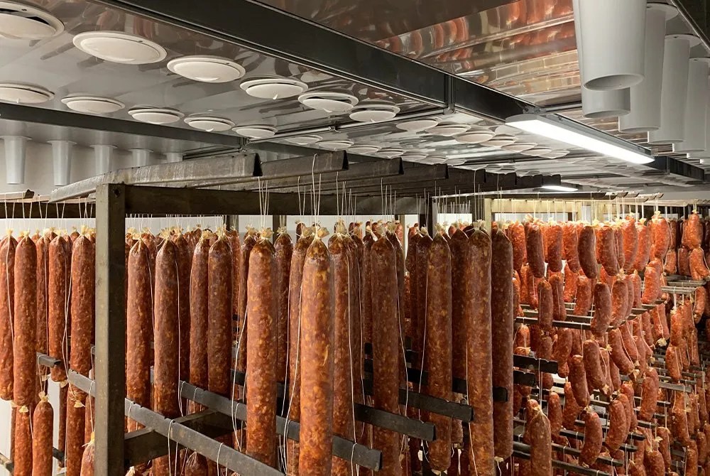 Salami curing chamber Standard Tech Impianti Srl