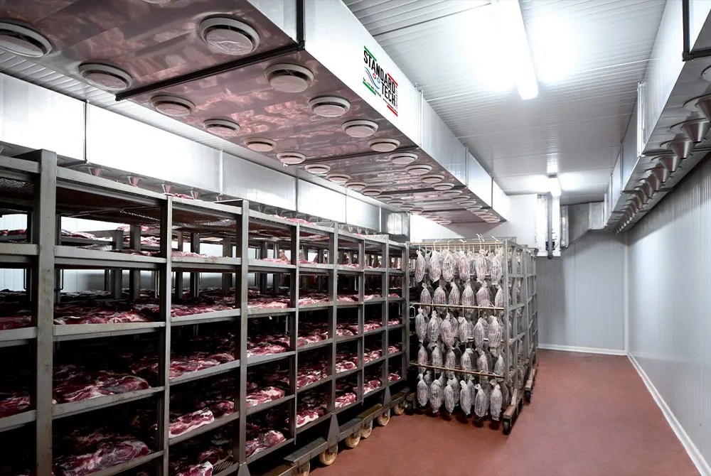 Salami curing chamber Standard Tech Impianti Srl