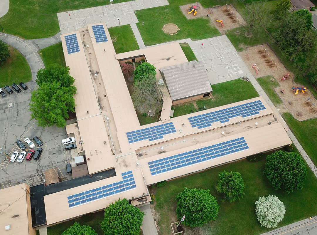 Flushing Community Schools Standard Solar