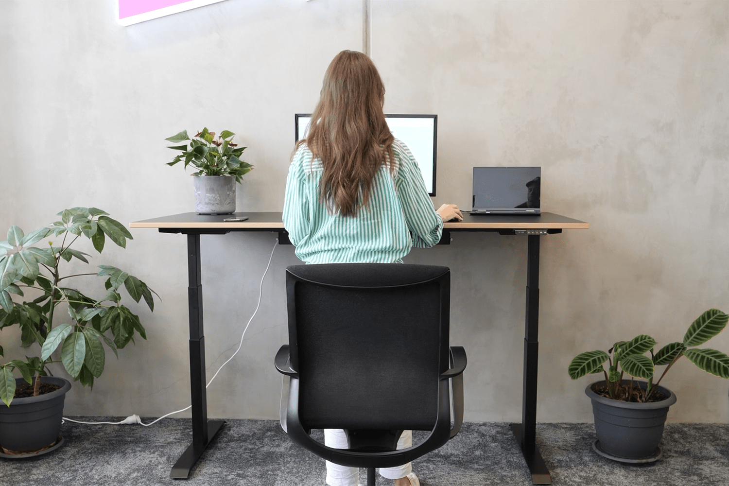Stand Desk Essential Bamboo Stand Desk NZ